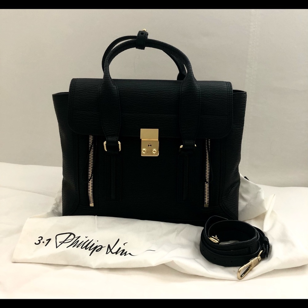 Phillip Lim Pashli 3.1 Large Satchel Black